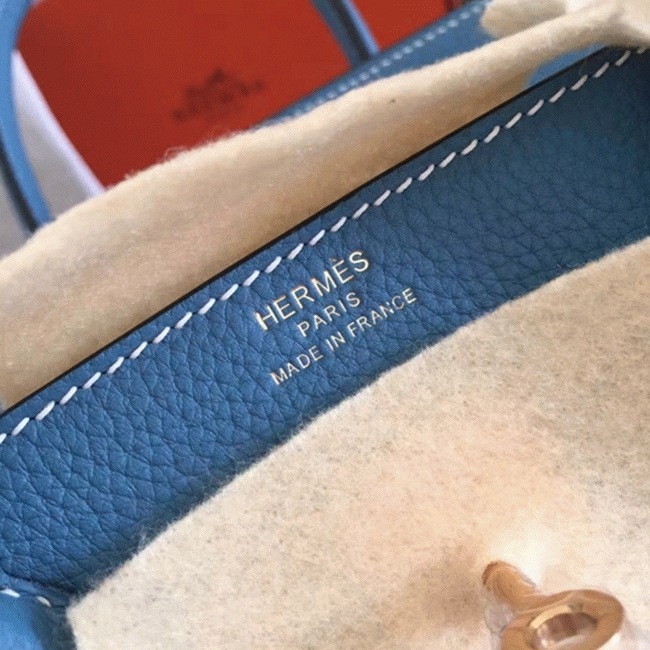 Blue Jean Replica Luxury Hermes Birkin 35cm Tote angle 2