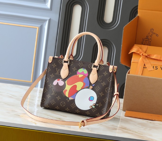 LV X TM Monogram Canvas OnTheGo PM With Bijou Edition angle 5