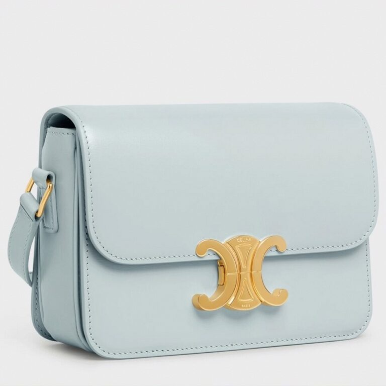 Top Quality Replica Celine Triomphe Teen Bag In Mineral