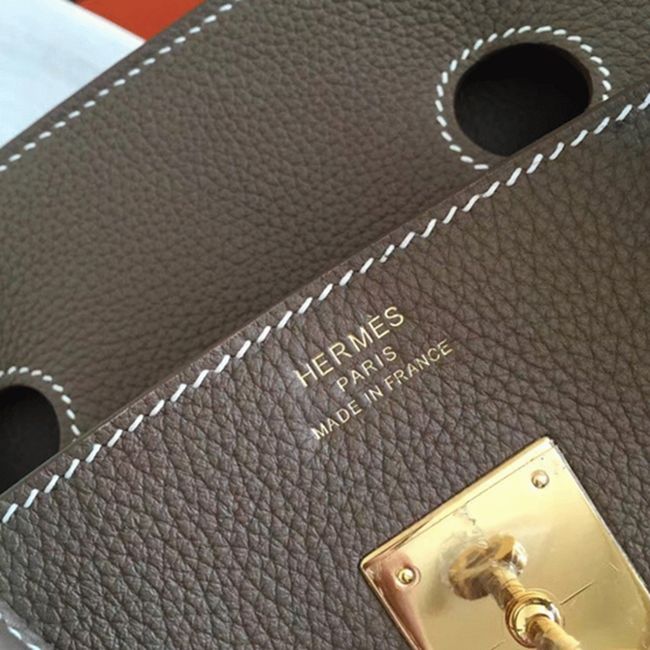 Etoupe Hermes Birkin 30cm Designer-Inspired Replica angle 3