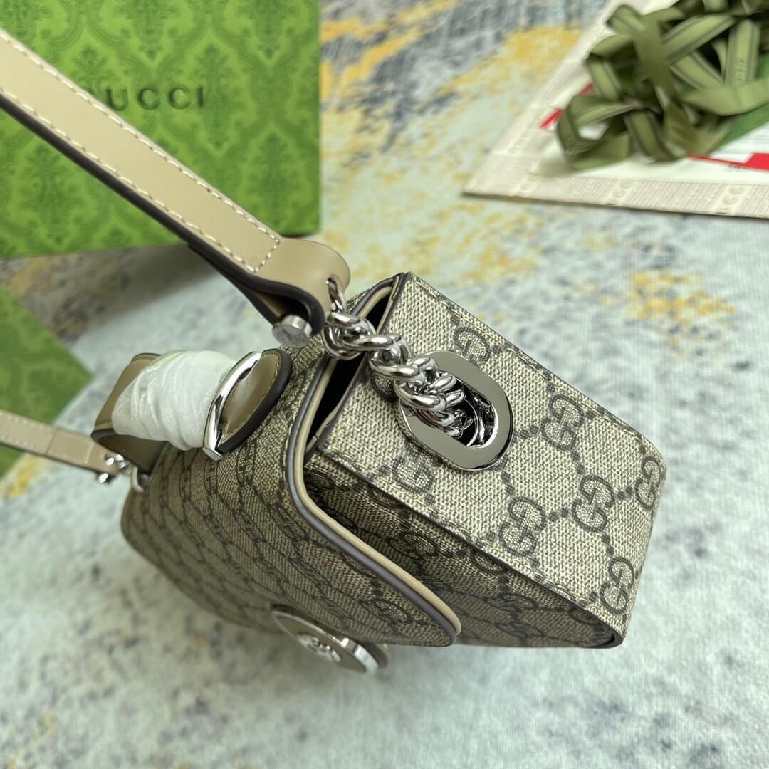 Gucci Petite GG mini shoulder bag angle 2