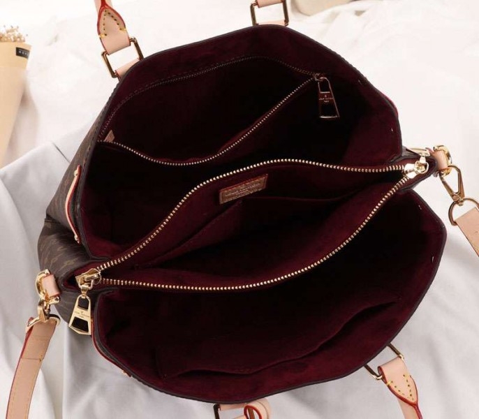 Louis Vuitton Monogram Canvas Soufflot MM Bag angle 5
