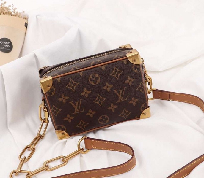 Louis Vuitton Monogram Canvas Mini Soft Trunk Bag angle 3