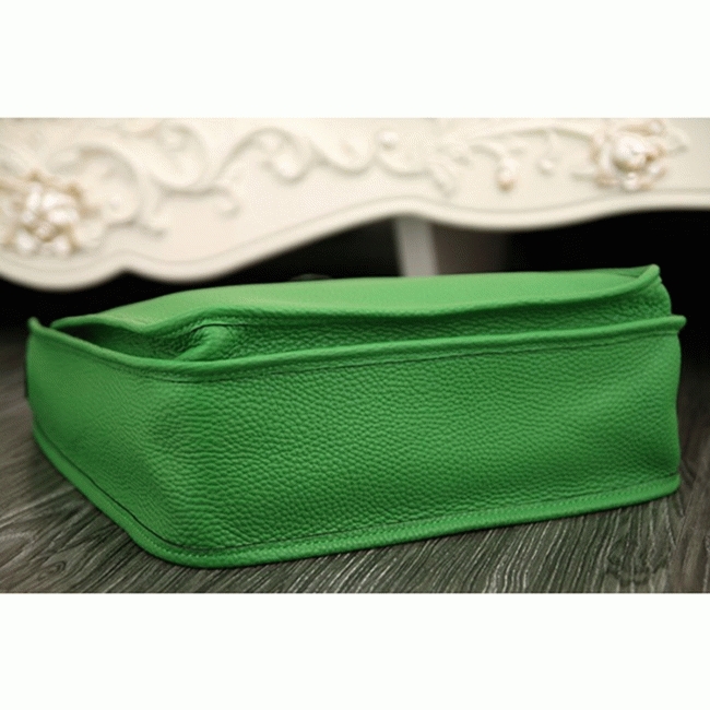 Bamboo Color Fake Luxury Hermes Evelyne III PM Crossbody Bag angle 4