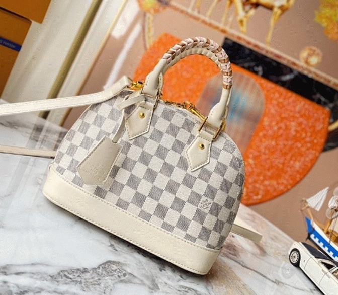 Louis Vuitton Damier Azur Spring 2022 Alma BB Handbag