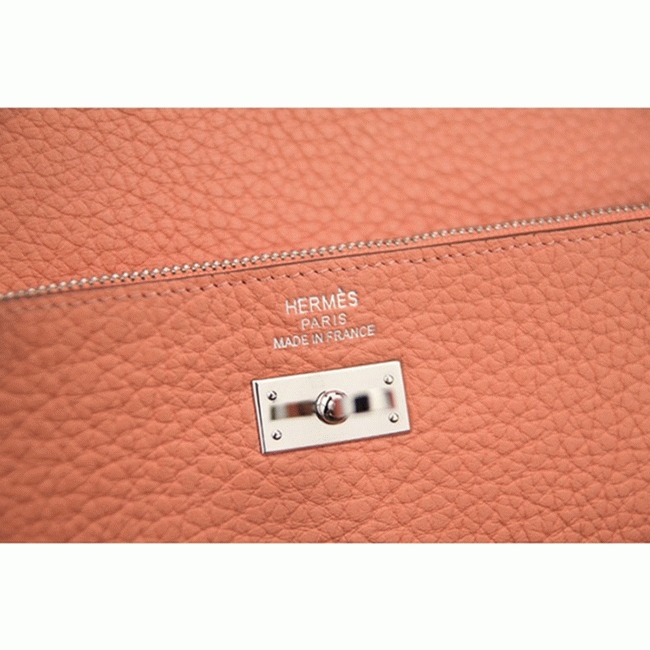 Crevette best replica Hermes Kelly Longue wallet angle 3
