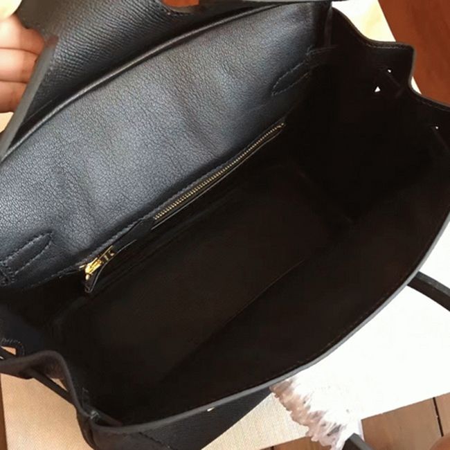 Top Grade AAAAA Hermes Birkin 25cm Imitation in Black angle 2
