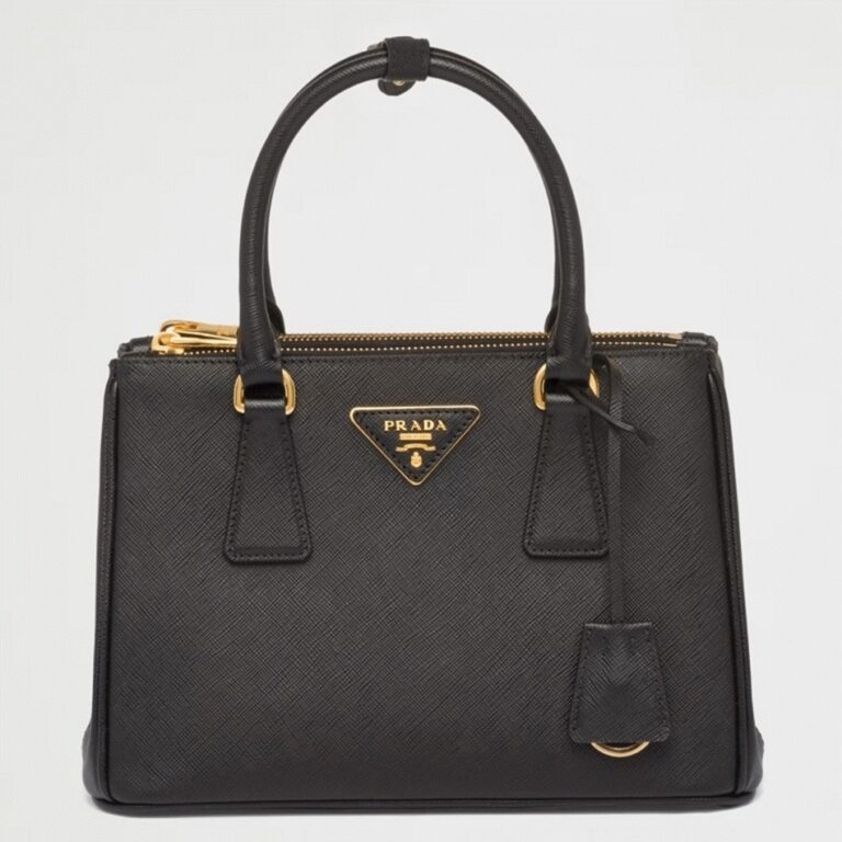 Black Prada Galleria Small Bag Fake
