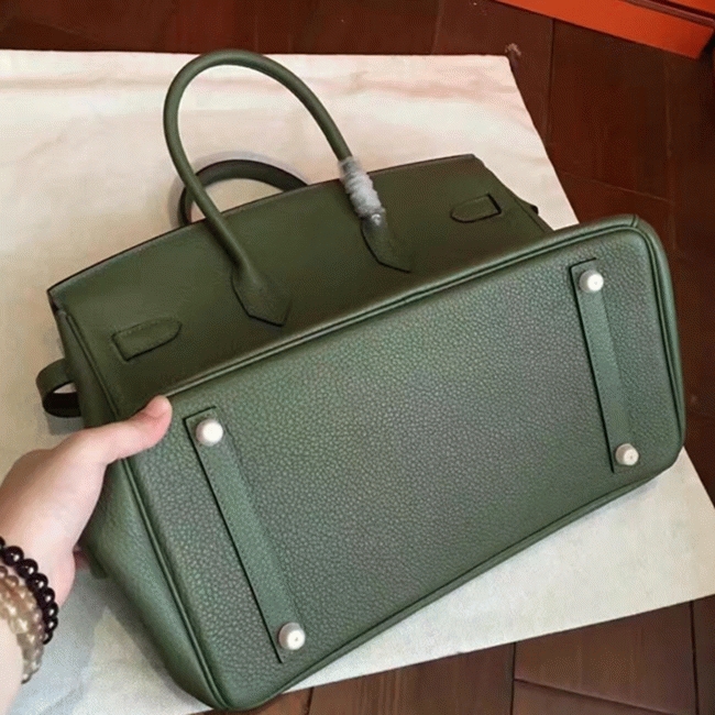 Canopee Shade High-End Replica Hermes Birkin 35CM Bag angle 2