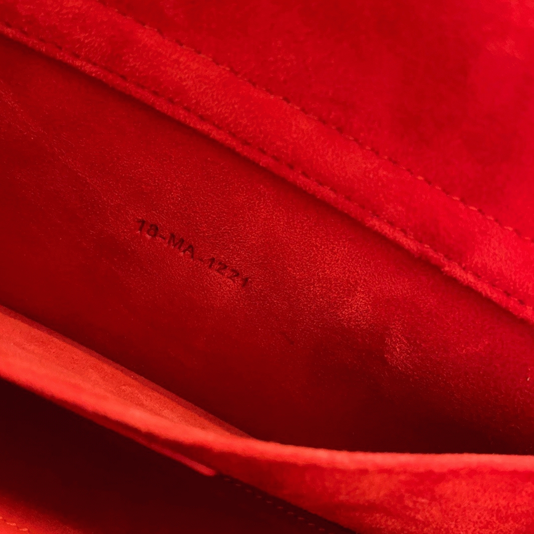 Dior Lady D-Joy Medium Bag Replica in Orange angle 2