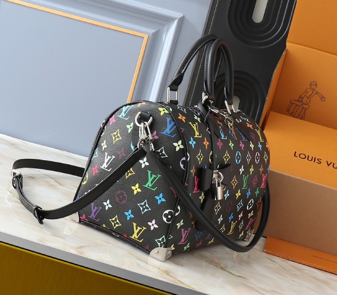 X TM Multicolored Speedy Bandouliere 30 In Black angle 4