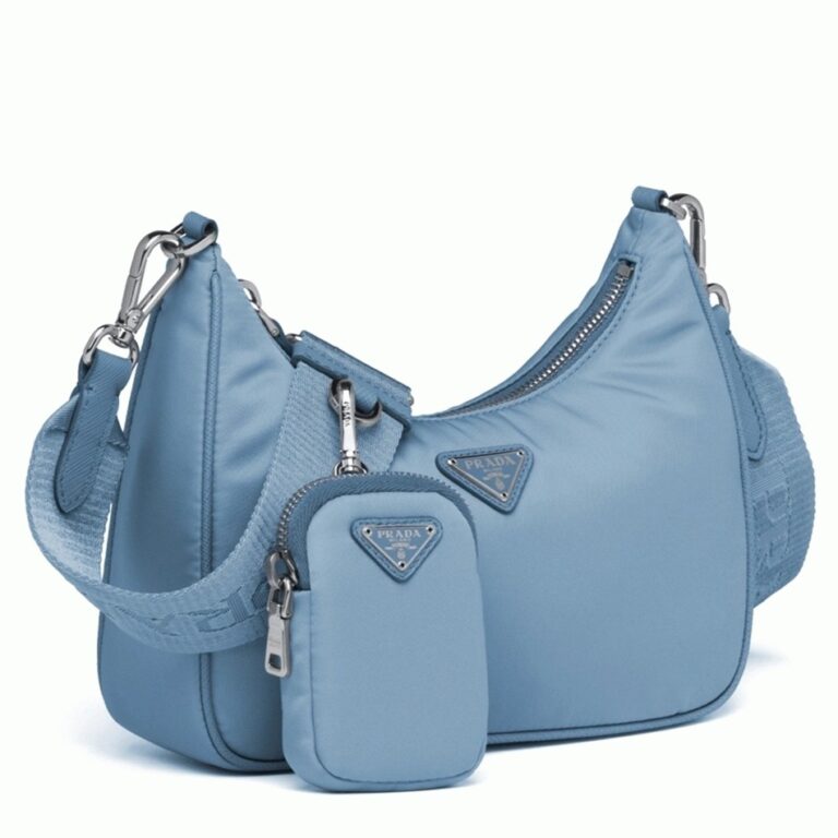 Prada Re-Edition Shoulder Bag Replica in Blue
