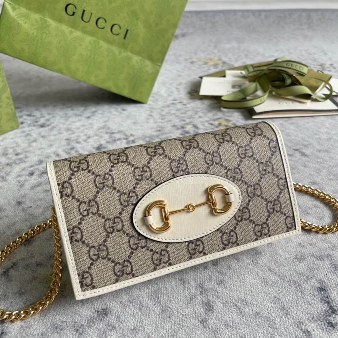Gucci Horse Buckle 1955 Chain Wallet