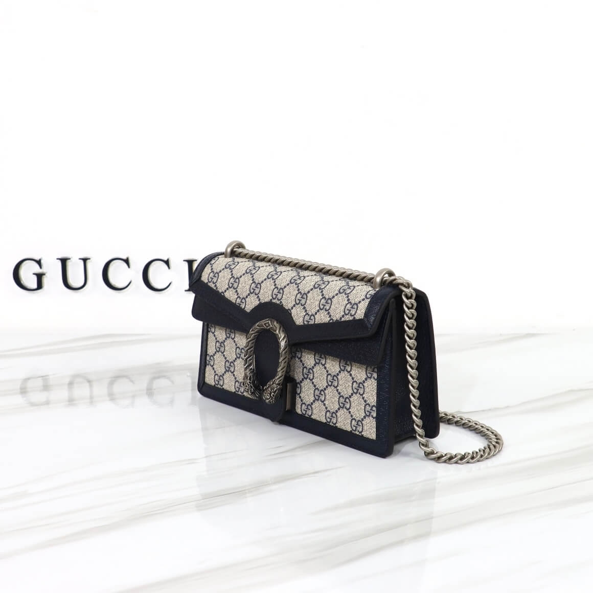 DIONYSUS SMALL GG RECTANGULAR BAG angle 2