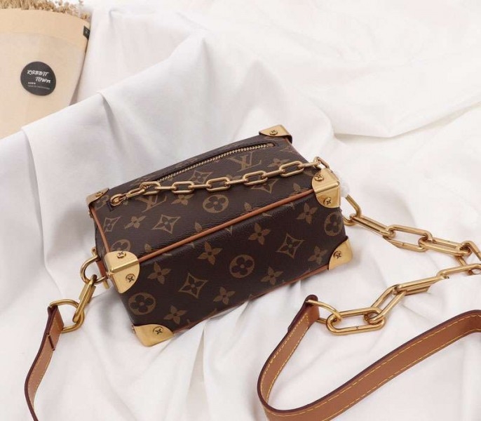 Louis Vuitton Monogram Canvas Mini Soft Trunk Bag angle 4