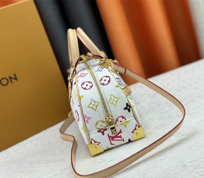 Louis Vuitton X TM Multicolored East West In White angle 3