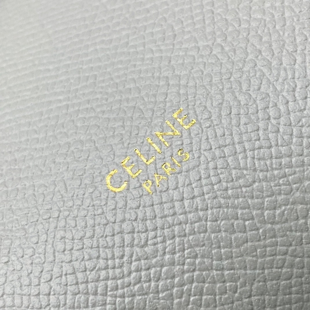 Celine Belt Nano Bag Imitation in Vert D eau angle 4