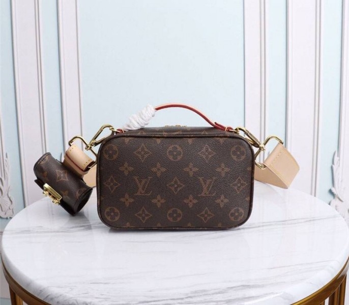 Louis Vuitton Monogram Canvas Utility Bag angle 3