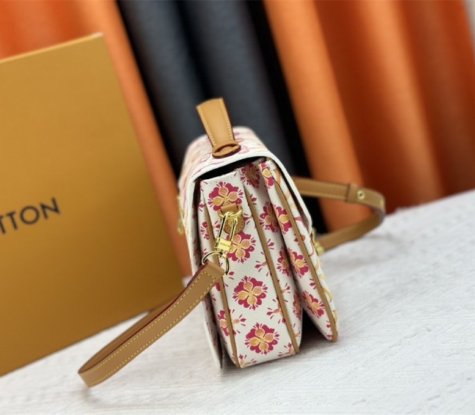 Louis Vuitton LV By The Pool Monogram Tiles Canvas Metis Handbag In Coral angle 5
