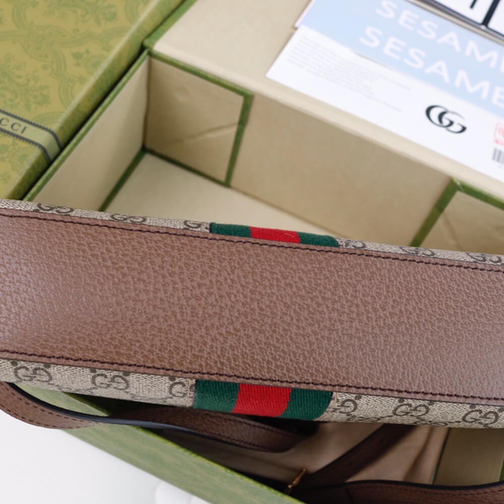 Ophidia GG shoulder bag angle 3