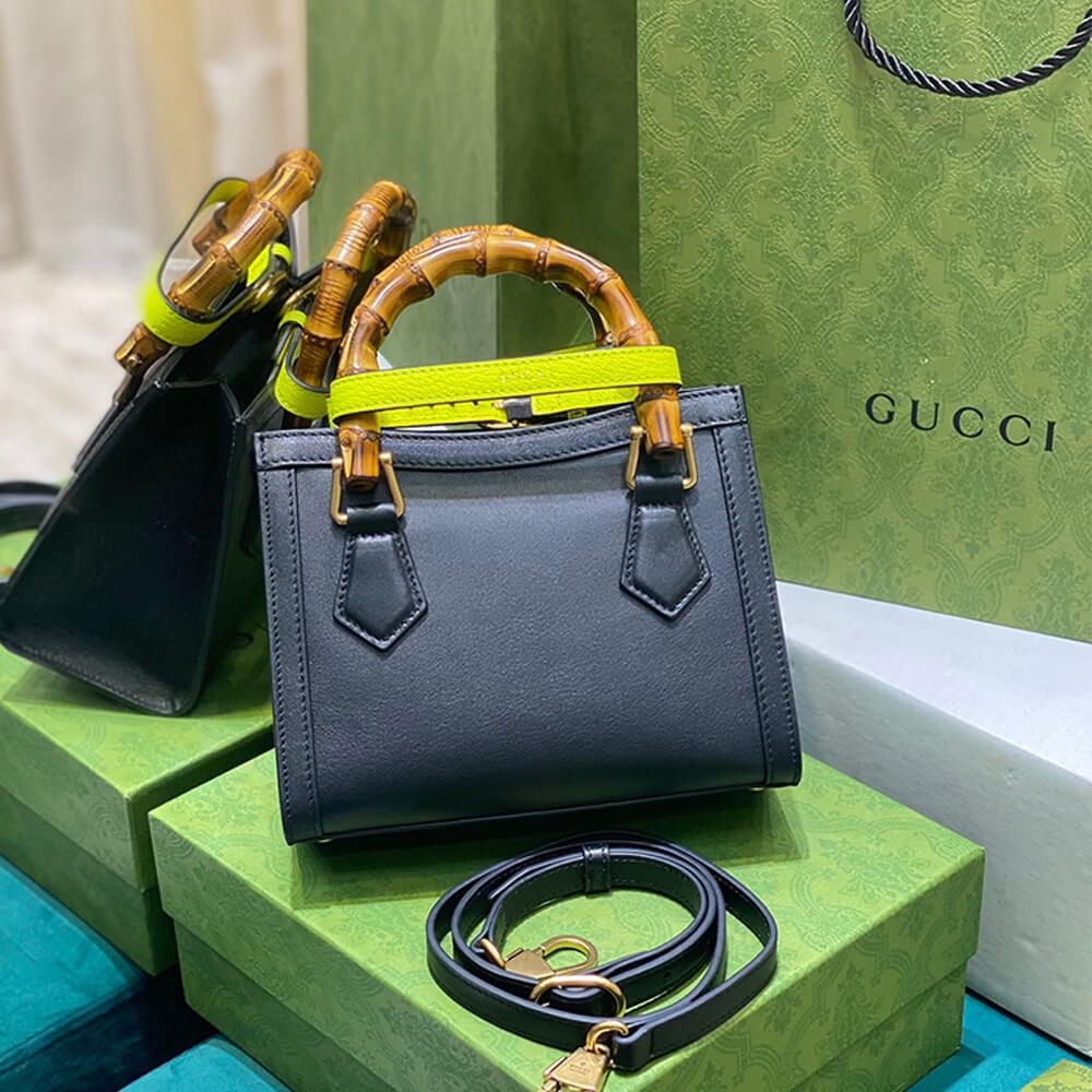 Gucci Diana mini tote bag angle 2