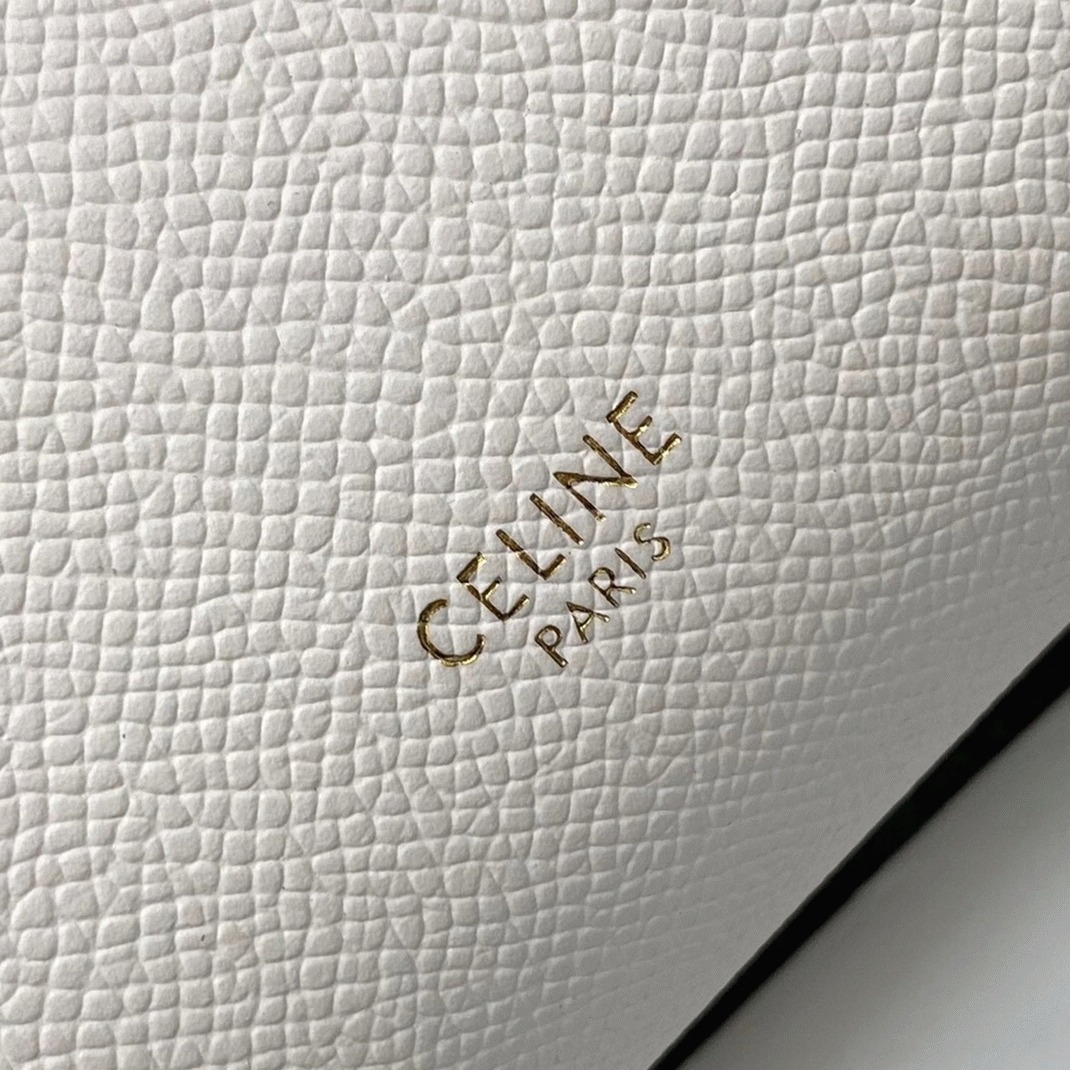 Celine Belt Nano Bag Faux in Pale Pink angle 4