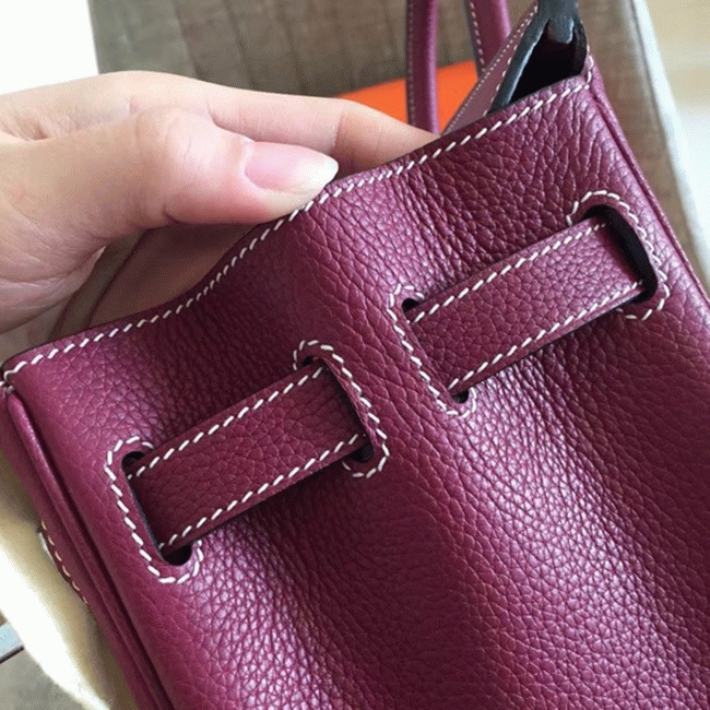 Ruby Color Designer-Inspired Hermes Birkin 35cm Replica Purse angle 2