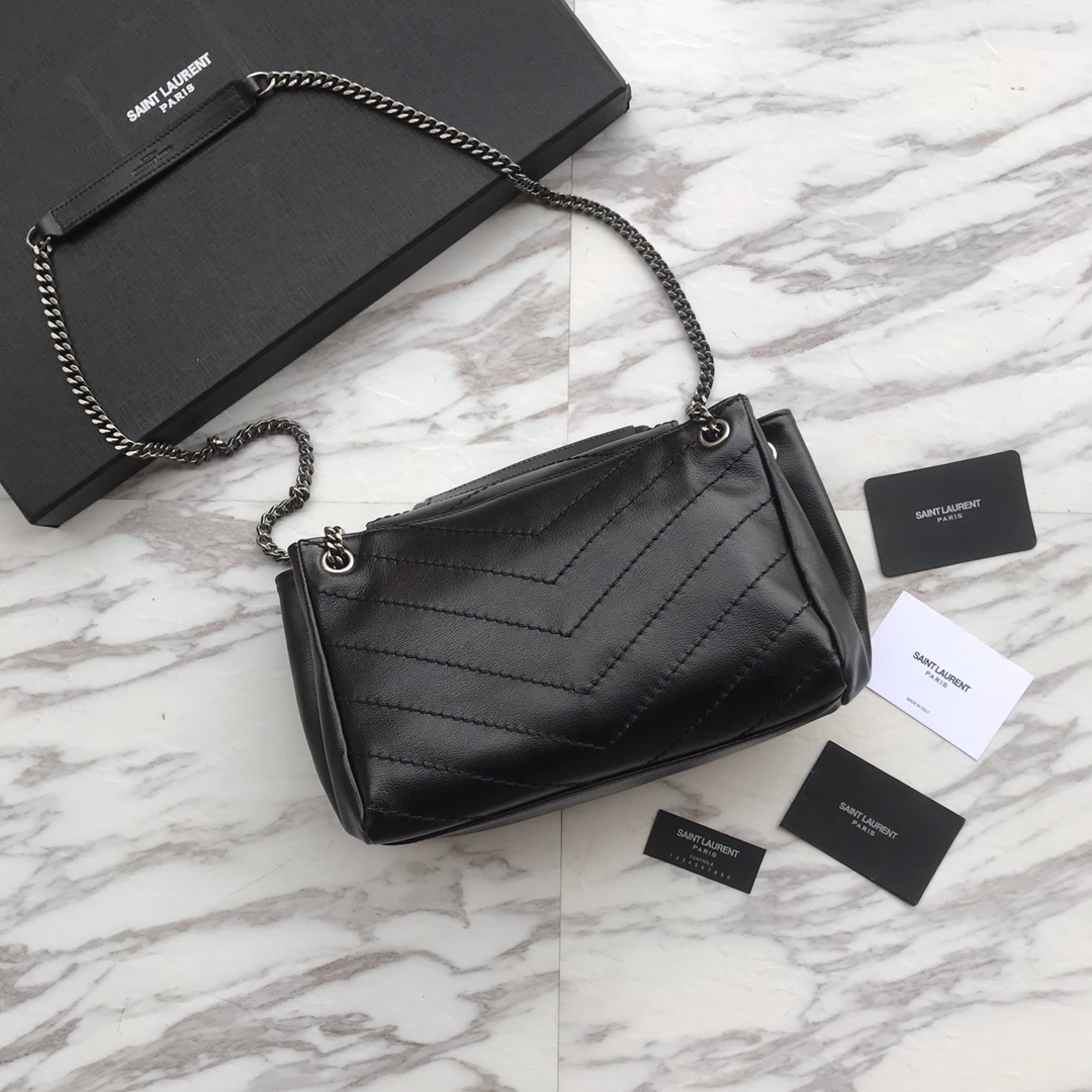 PUFFER SMALL BAG NOLITABAG LEATHER angle 3