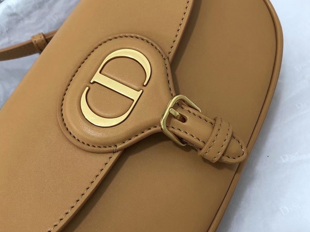 Dior Bobby East-West Bag Knockoff in Brown angle 3