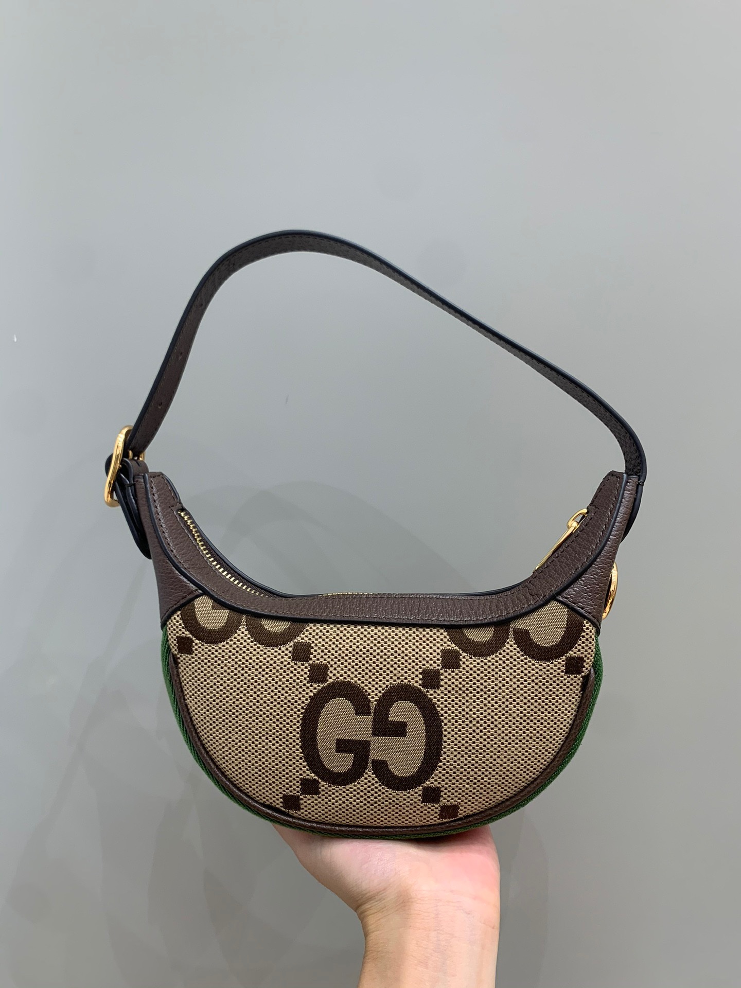 GG mini handle bag angle 2