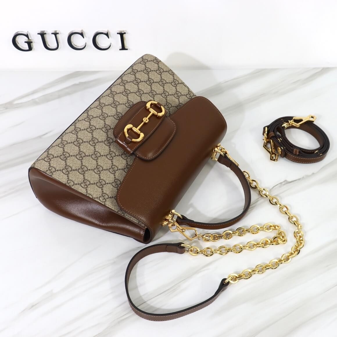 GUCCI HORSEBIT 1955 MEDIUM BAG angle 4
