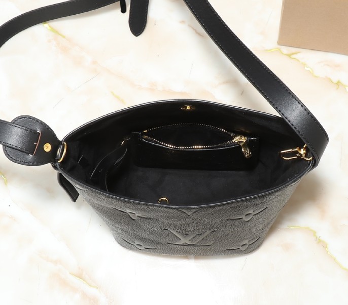 Monogram Empreinte All In BB In Black angle 5