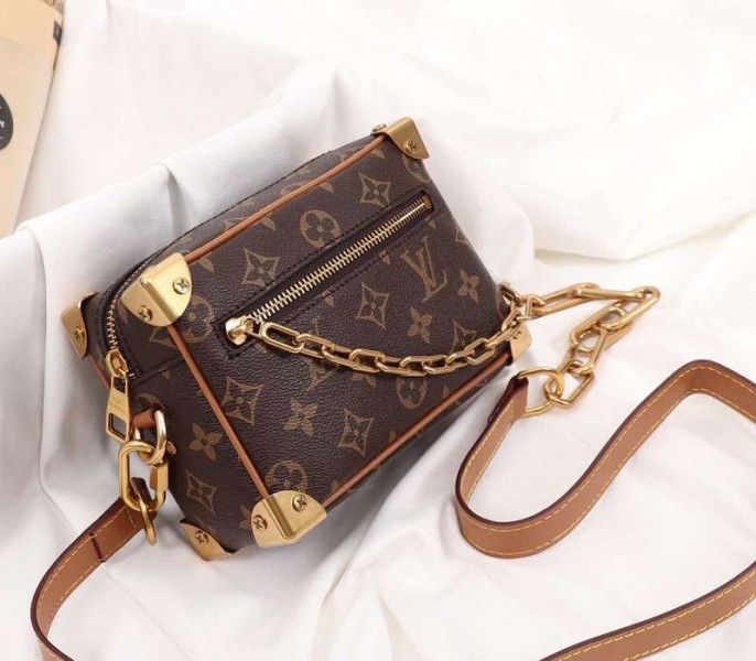 Louis Vuitton Monogram Canvas Mini Soft Trunk Bag angle 2