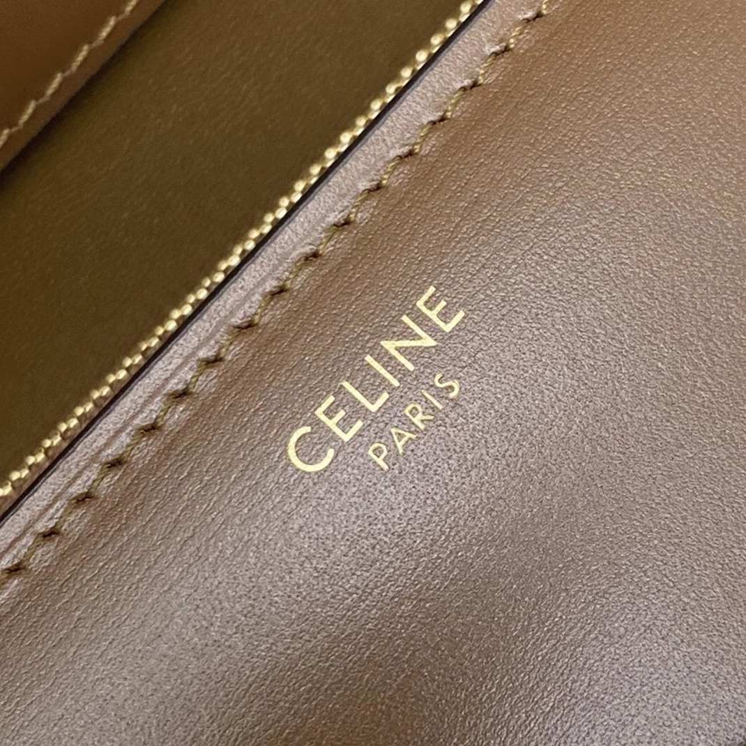 Top Quality Fake Celine Classic Box Medium Bag In Camel angle 5