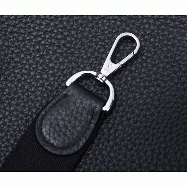 Black Evelyne II TPM Knockoff Hermes Messenger Shoulder Bag angle 4
