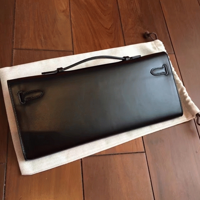 Black Box Replica Hermes Kelly Cut Clutch Classic Design angle 2