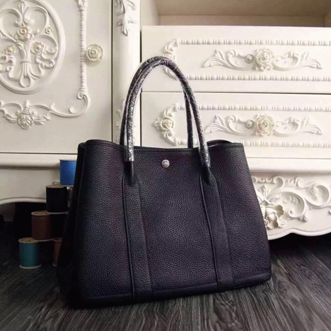 Black Replica 1:1 Hermes Garden Party 36cm Everyday Tote angle 4