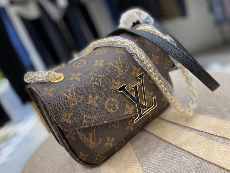 Louis Vuitton Monogram Canvas Passy Bag angle 2