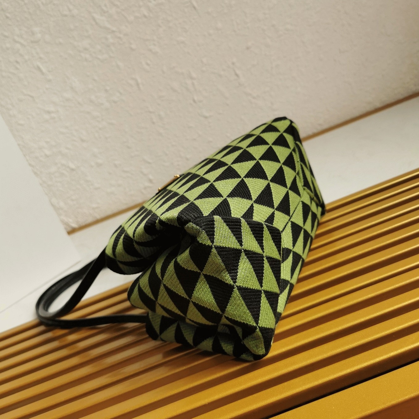 Prada Supernova Small Shoulder Bag Replica in Black/Green
