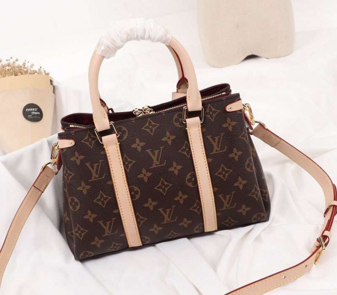 Louis Vuitton Monogram Canvas Soufflot BB Bag angle 3