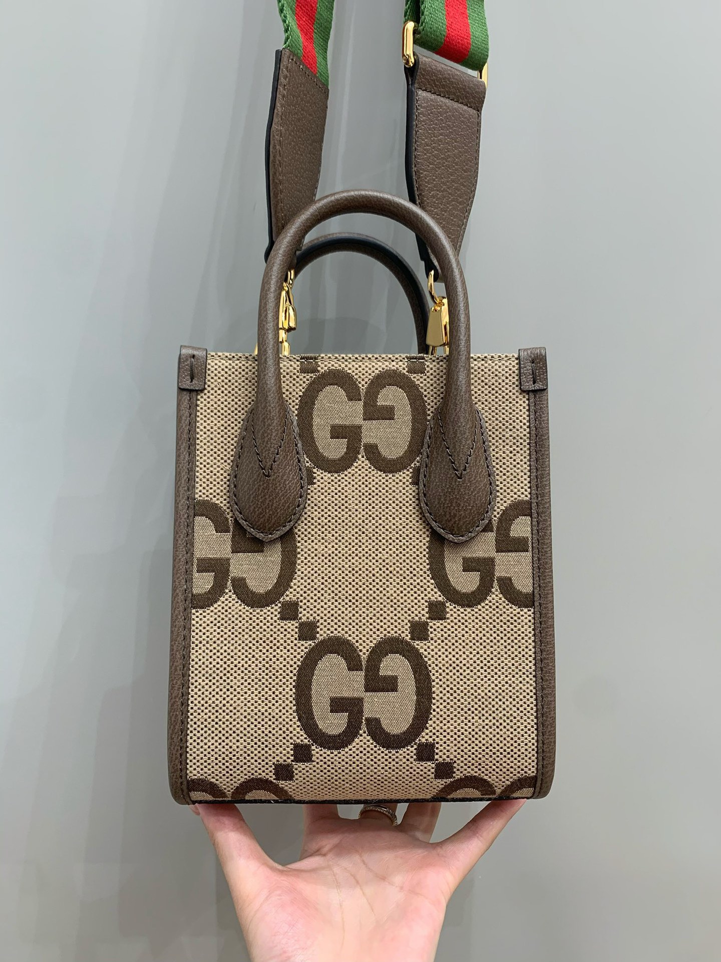 GG mini tote bag angle 5