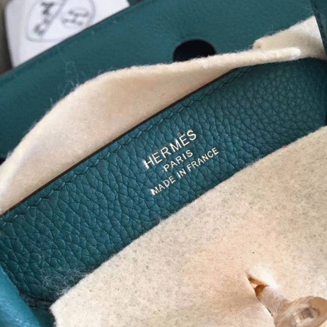 1:1 Copy Hermes Birkin 30cm Bag in Malachite Shade angle 5