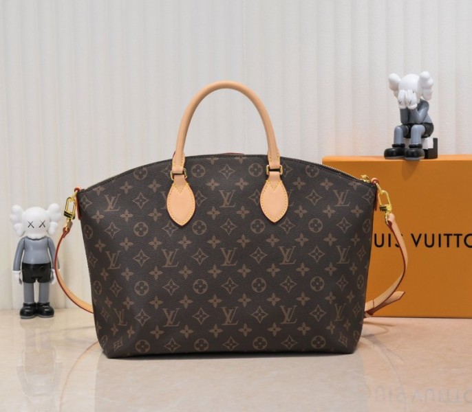 Louis Vuitton Monogram Canvas Boetie MM Tote angle 4