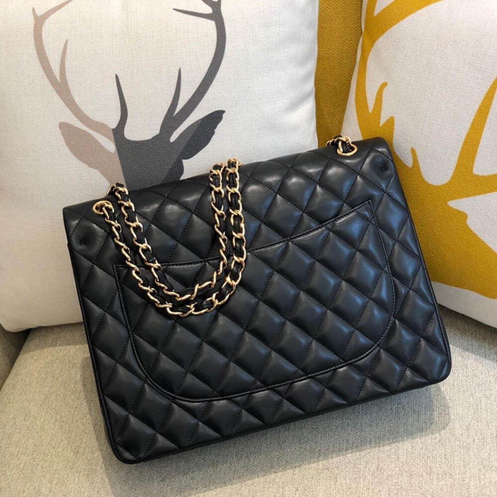 CHANEL Classic Maxi Handbag(High-end grade) angle 5