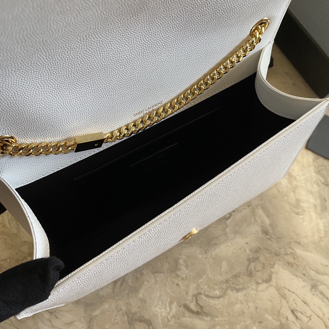 MONOGRAM CHAIN WALLET IN CROCODILE EMBOSSED SHINY LEATHER angle 4