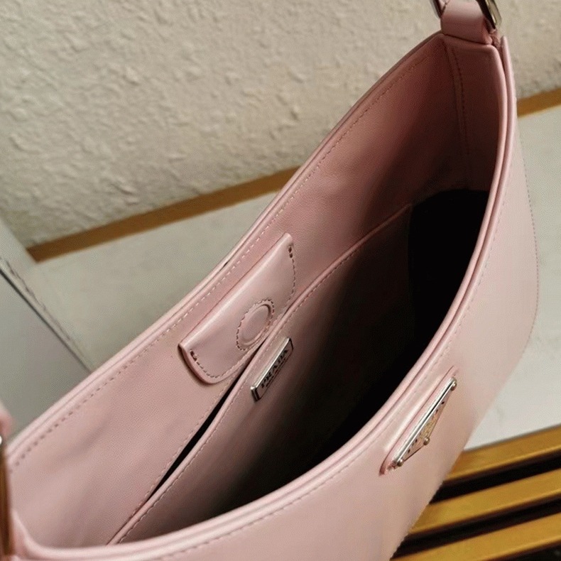 Pink Prada Cleo Large Bag Knockoff angle 3