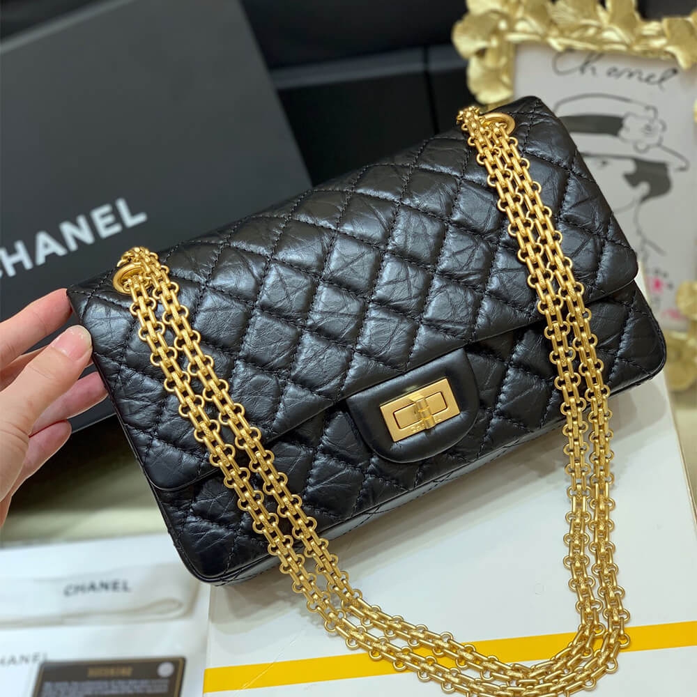 CHANEL LARGE 2.55 HANDBAG angle 5