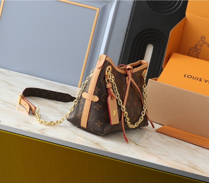 Monogram Canvas CarryAll BB angle 3