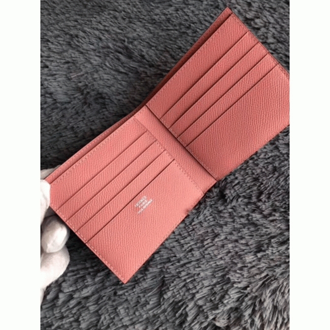 Crevette fake Hermes Copernic compact wallet angle 3