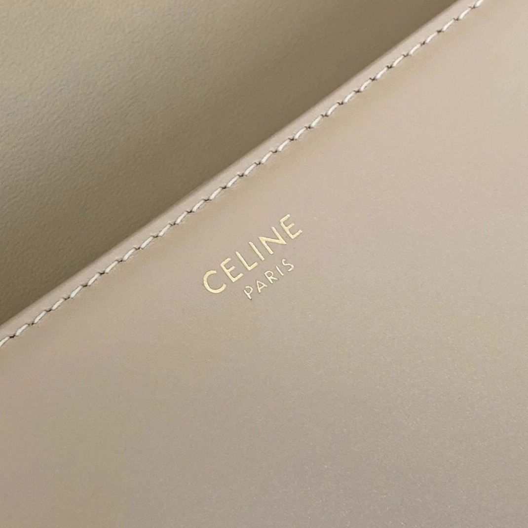 Top Quality Faux Celine Triomphe Large Bag In Nude angle 3